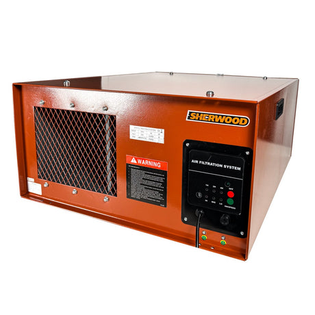 Sherwood 1000CFM Room Cleaner Air Purifier Workshop Air Filtration in action
