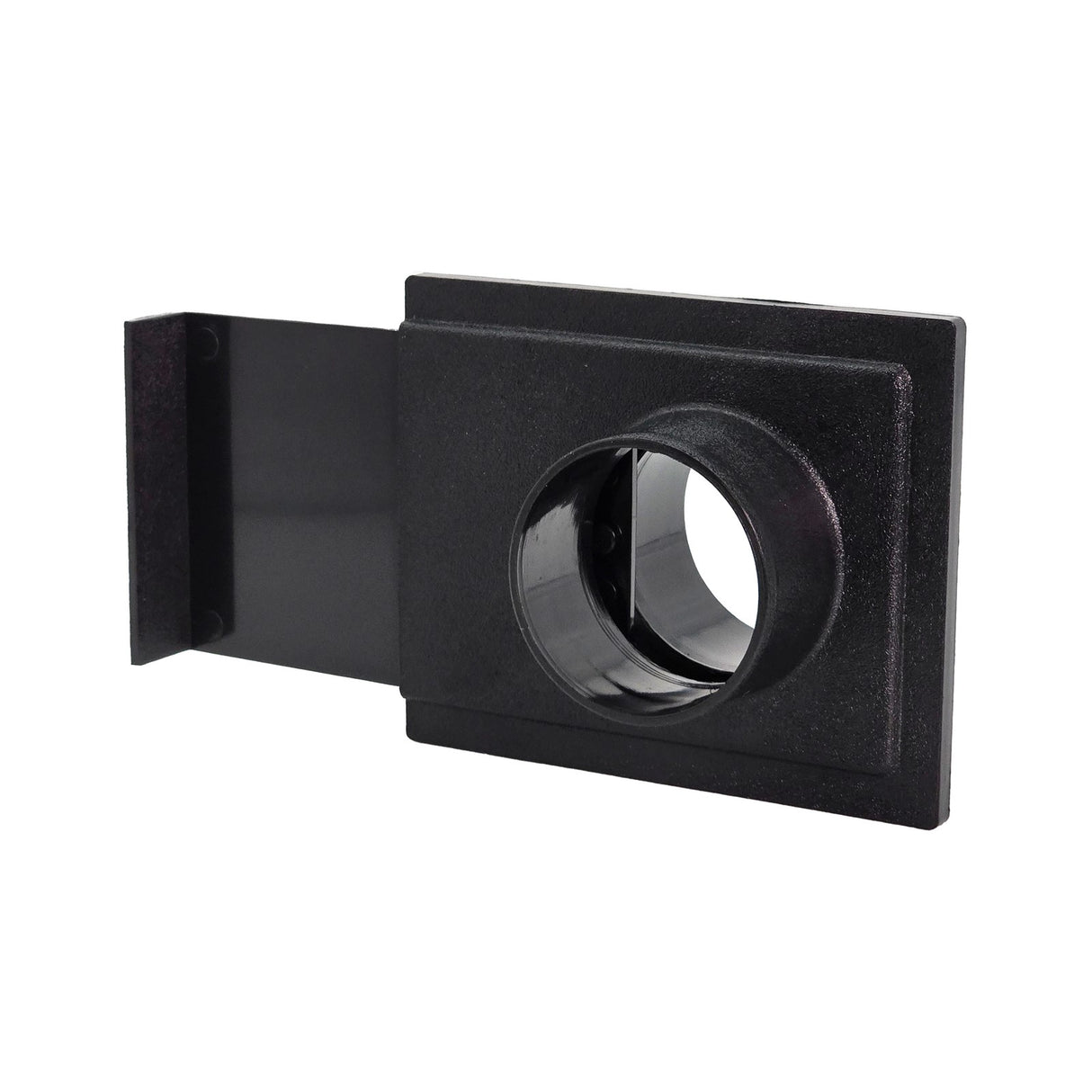 Sherwood Inline Blast Gate Connector for 2 1/2in Dust Extraction Hose, angle view