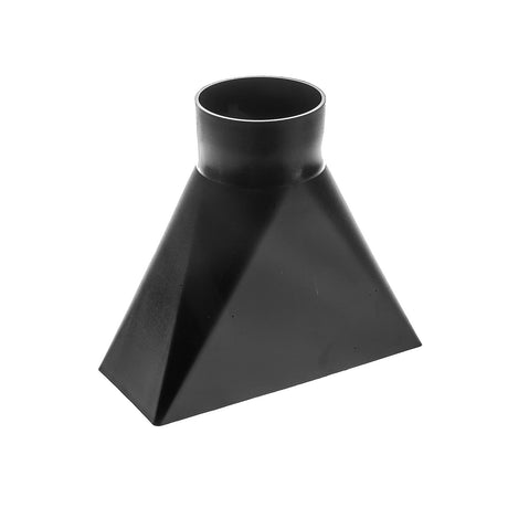 Sherwood Small Dust Extraction Hood with 4in Outlet, 250x110mm Mouth - Workshop solution for efficient dust collection