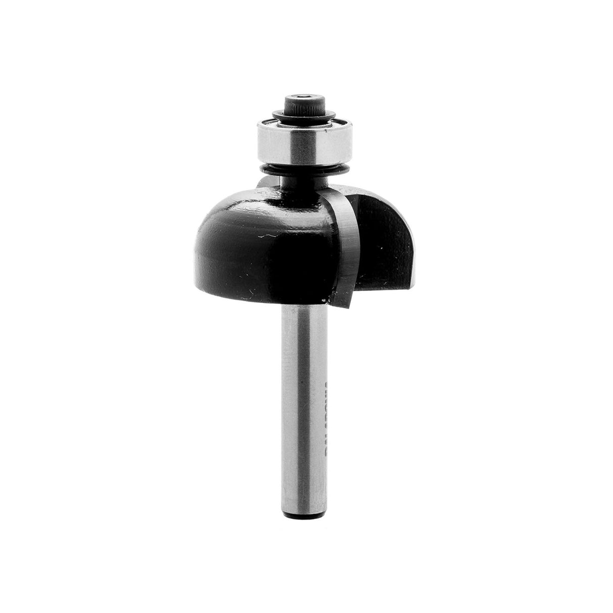 Torquata Cove Moulding Router Bit 1/4in Shank in action creating precise quarter-radius cuts