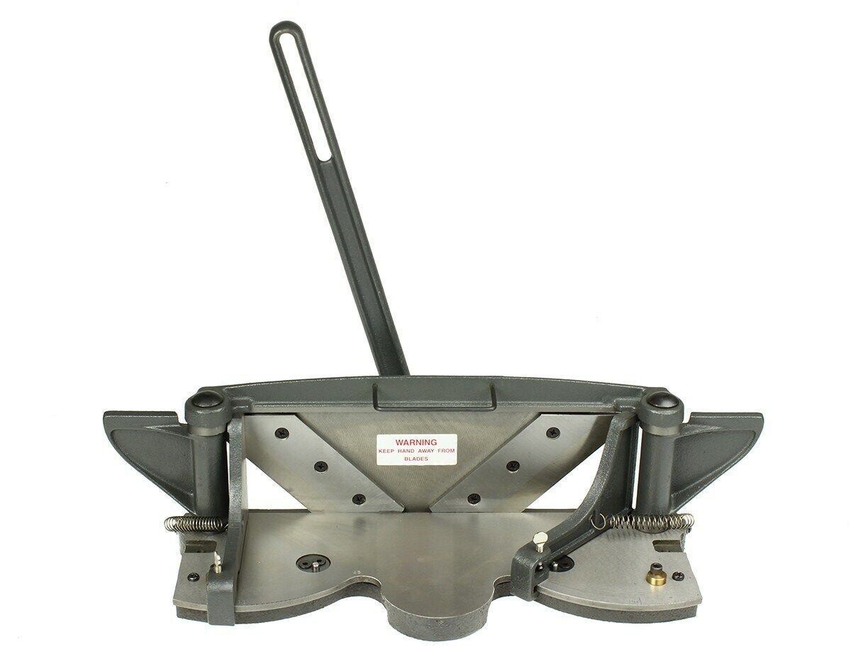 Hand Mitre Trimmer with Sharp Blades for Picture Framing, angled view