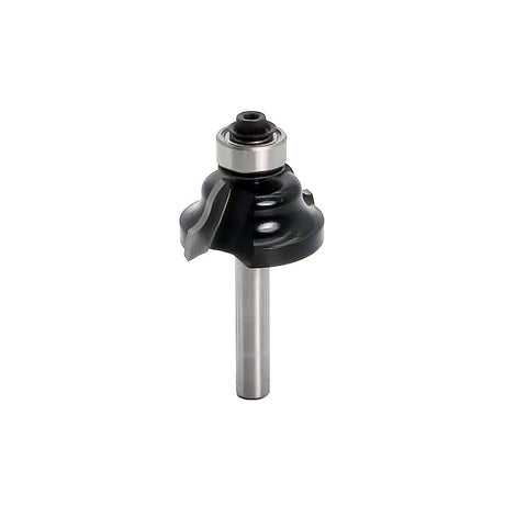 Torquata Roman Ogee Router Bit 1/2in Shank creating a visually appealing tall and thin edge profile