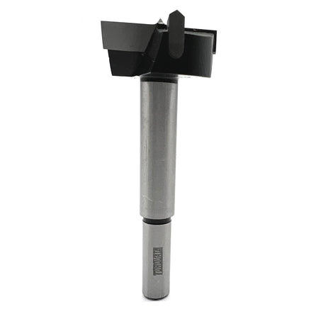 Torquata TCT Forstner Boring Drill Bit with 10mm Shank drilling into Australian timber