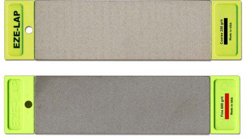 Eze-Lap Diamond Plate 150 x 50mm Double Sided 250/600 Grit - Coarse/Fine Tool Sharpener