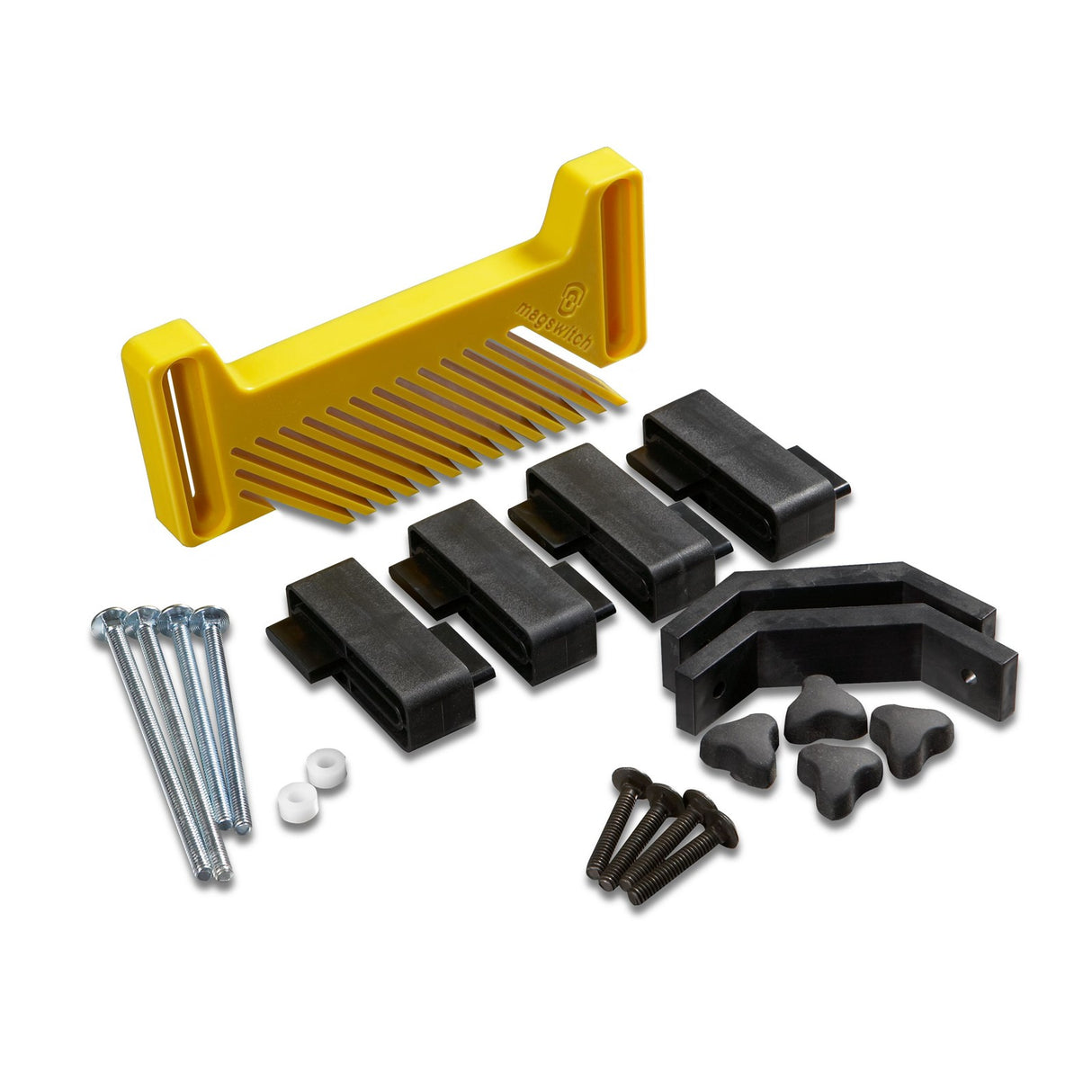 Magswitch Magnetic Vertical Featherboard Attachment Kit with Risers in use