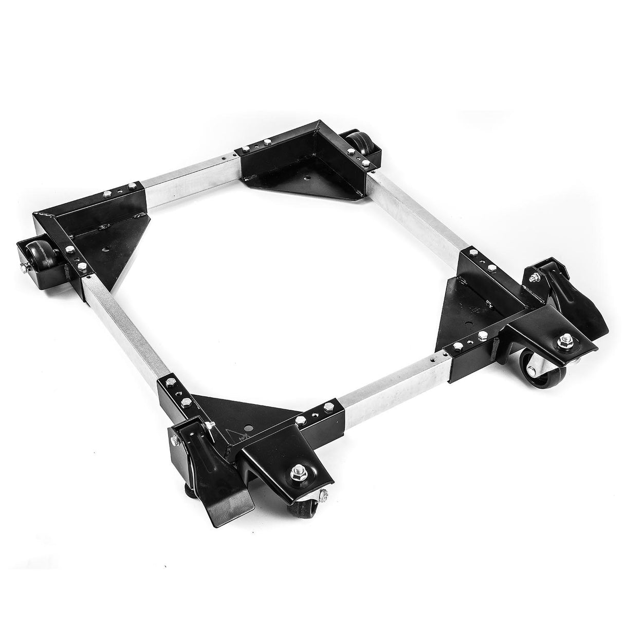 Sherwood 400kg Mobile Machine Base Wheel Kit - Effortlessly move heavy machinery with this strong, portable trolley