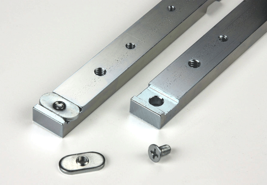 Incra Mitre Slide Steel for 19mm 3/4in Mitre Tracks 18in, ideal for precise jigs and fixtures