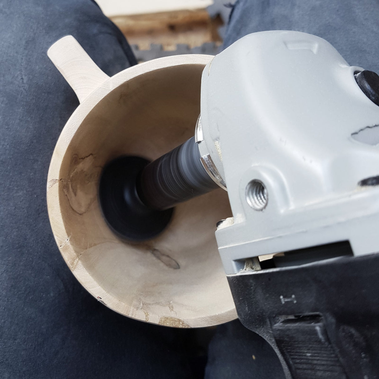 Arbortech Contour Sander Attachment for M14 Thread Angle Grinder