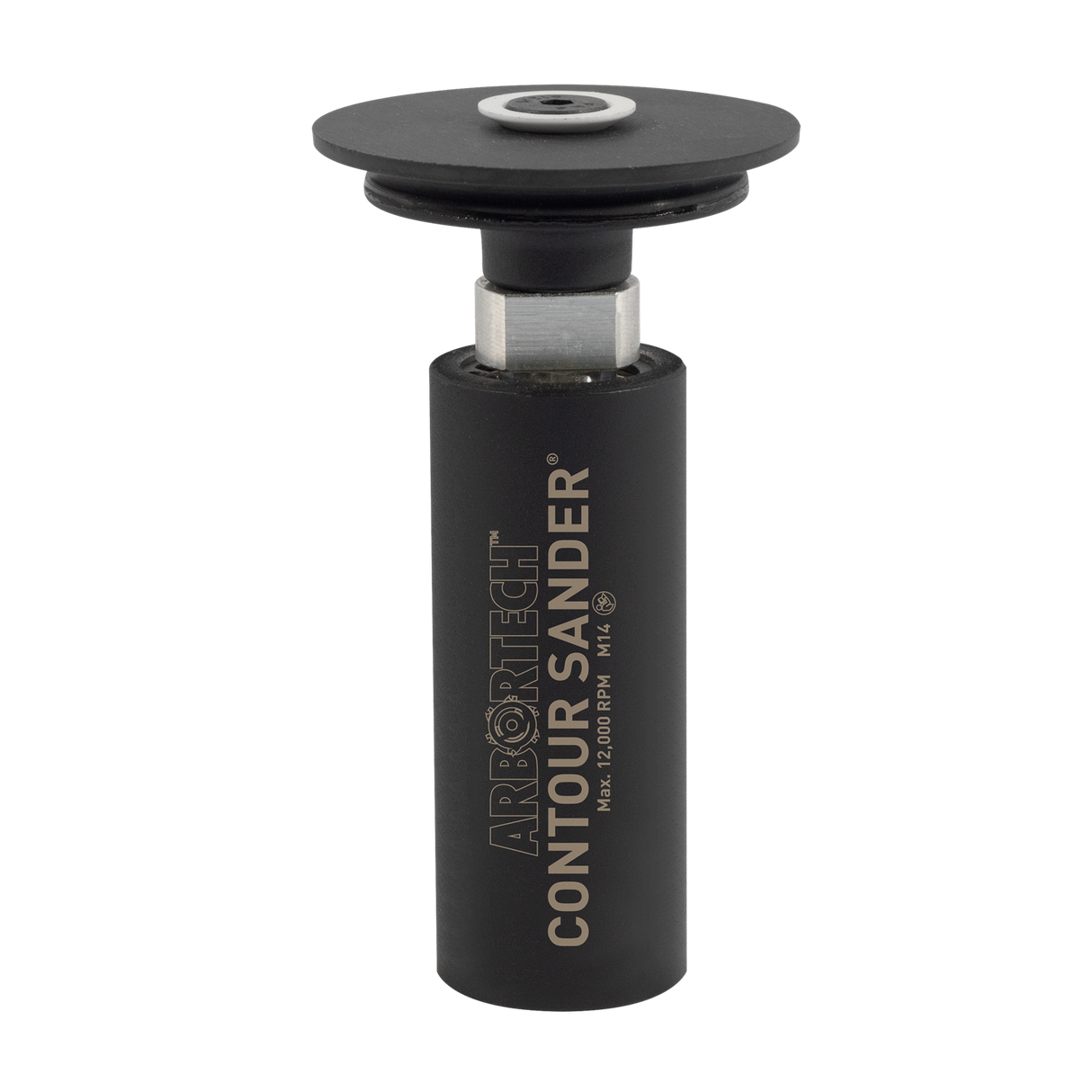 Arbortech Contour Sander Attachment for M14 Thread Angle Grinder - Detailed woodwork sanding tool