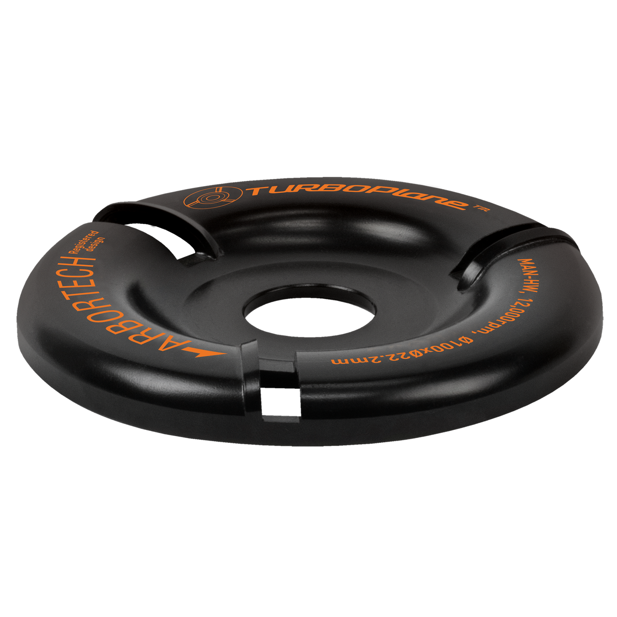 Arbortech Turbo Plane Blade for Angle Grinders - Universal wood shaping blade in action