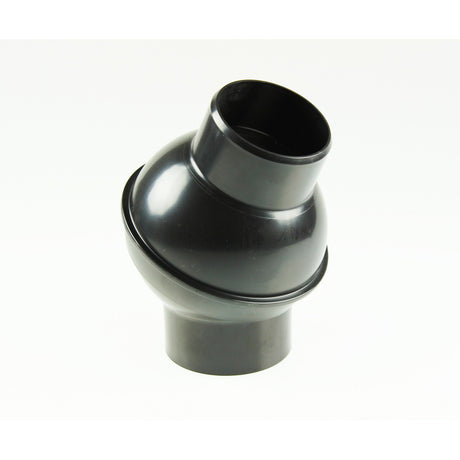 Sherwood 4in Dust Extraction Ball Joint Connector for woodworking tools - durable plastic construction for flexible dust hose articulation