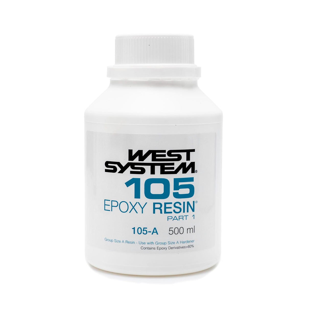 West System 105 Epoxy Resin Part A, high strength low viscosity, ideal for woodworking projects