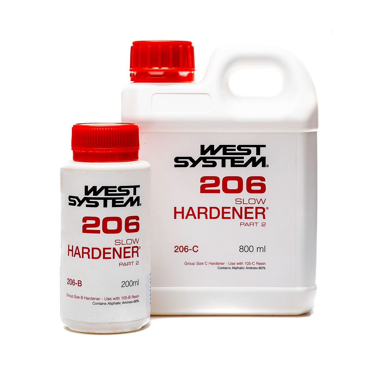 West System 206 Epoxy Resin Slow Hardener in packaging