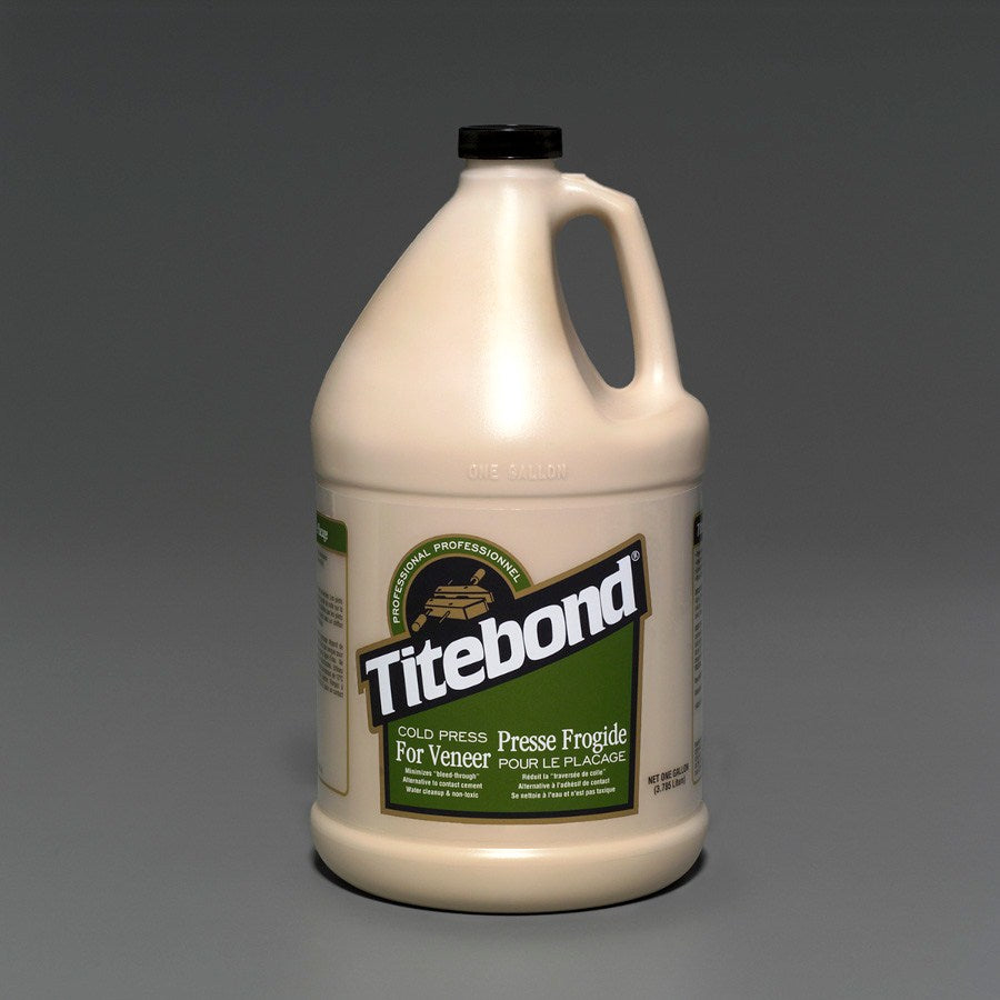 Titebond Cold Press Veneering Glue 3.785L - High-quality wood veneer adhesive for large-scale applications on flat surfaces