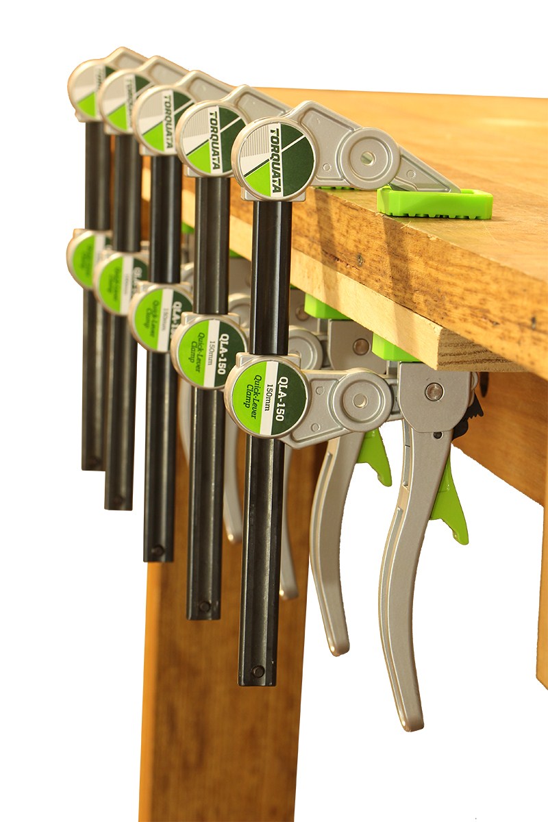 Australian-made Torquata 150mm Quick Release Cam Lever Clamp in die-cast aluminium alloy