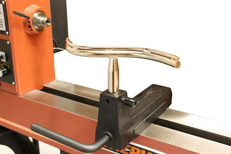 Baladonia Set of 4 Bowl Toolrests for Wood Turning Hollowing, 25mm Shaft, angled view