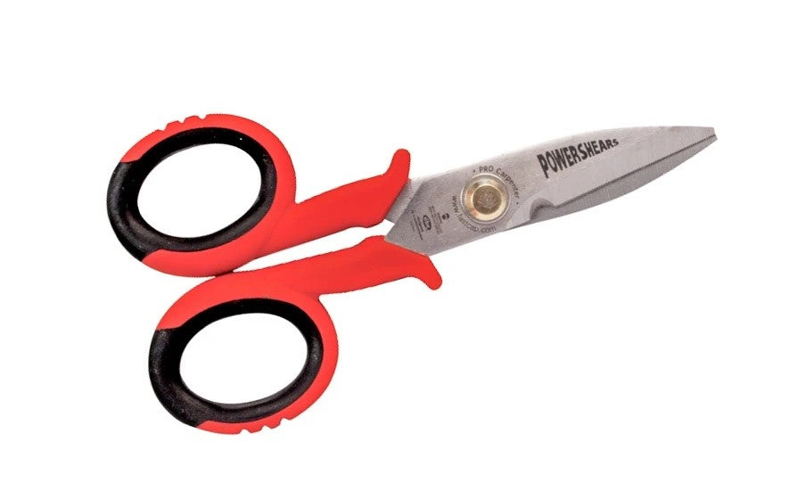 FastCap Power Shear Scissors cutting through tough materials