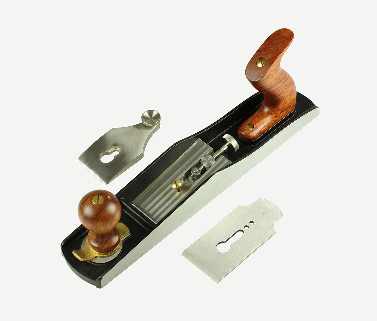 Luban No. 62 Low Angle Jack Hand Plane in action on a wooden surface