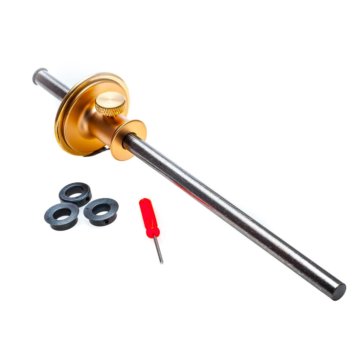 iGaging Wheel Marking & Mortice Gauge showing dual wheel design and measurement scale