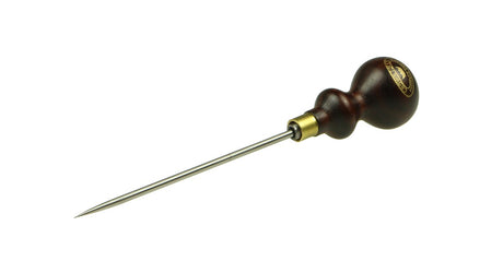 Crown Scratch Awl 125mm Beechwood Handle, woodworking tool for scribing lines and marking points