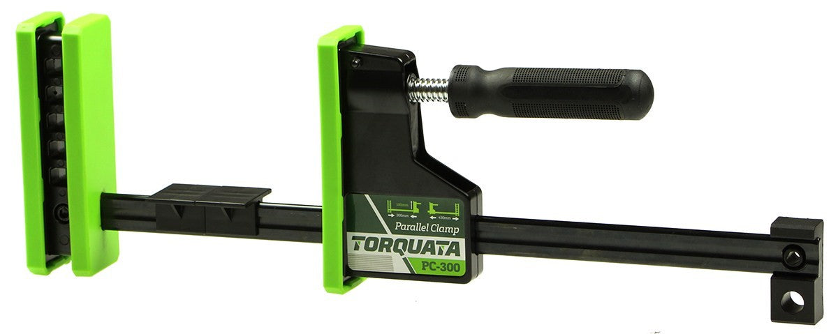 Torquata Parallel Clamp 300mm - High-quality woodworking tool for precise panel clamping