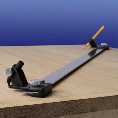 MPOWER Flat Lying Trammel Set for precise circle marking & cutting