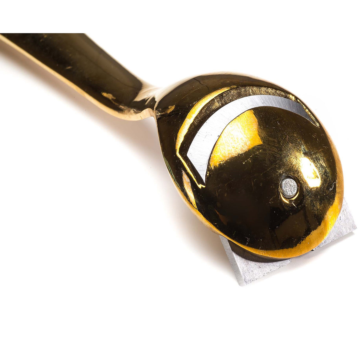 Luban bronze spoon plane for wood carving, ideal for making hollow cuts on spoons and bowls