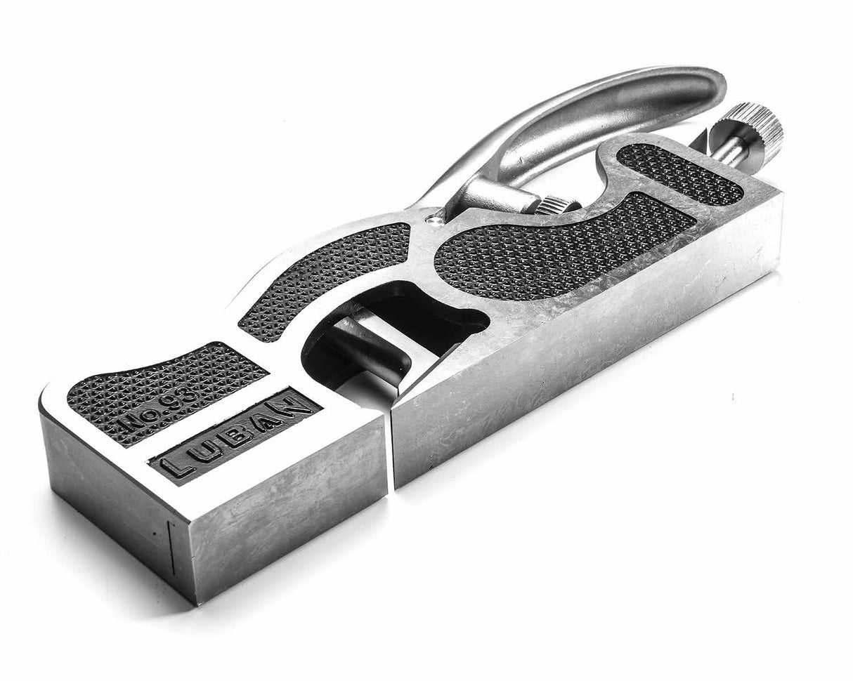 Luban No. 3 Large Shoulder Hand Plane in action on a wooden surface