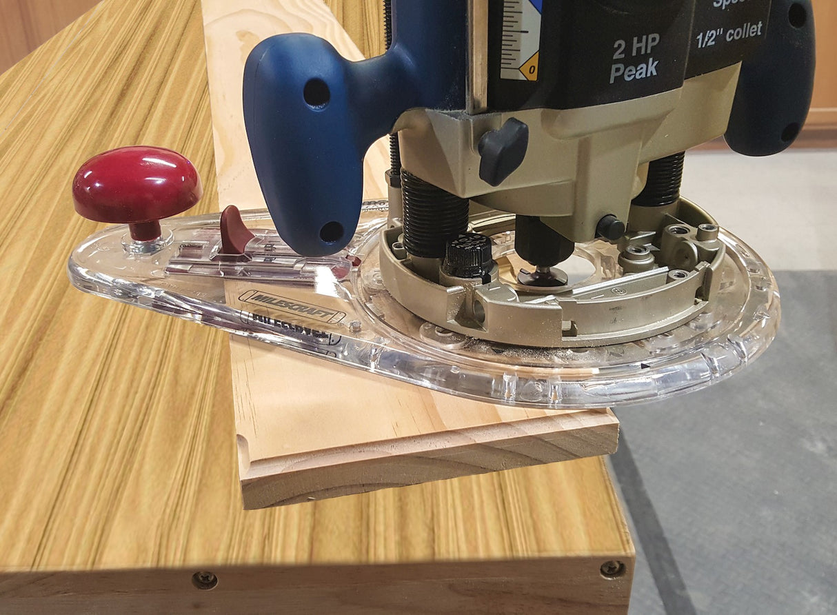 Milescraft Circle Cutting Guide for Plunge Routers with TurnLock™ Base Plate