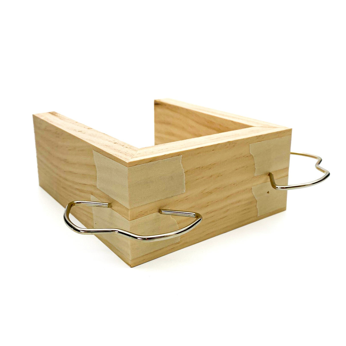 Torquata Mitre Spring Clamp Set with spreader and four sizes for easy corner clamping in woodworking