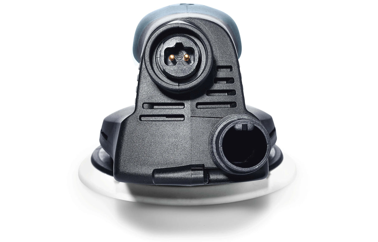 Festool ETS EC 150mm Brushless Random Orbital Sander in Systainer, compact design for reduced physical fatigue and comfortable operation