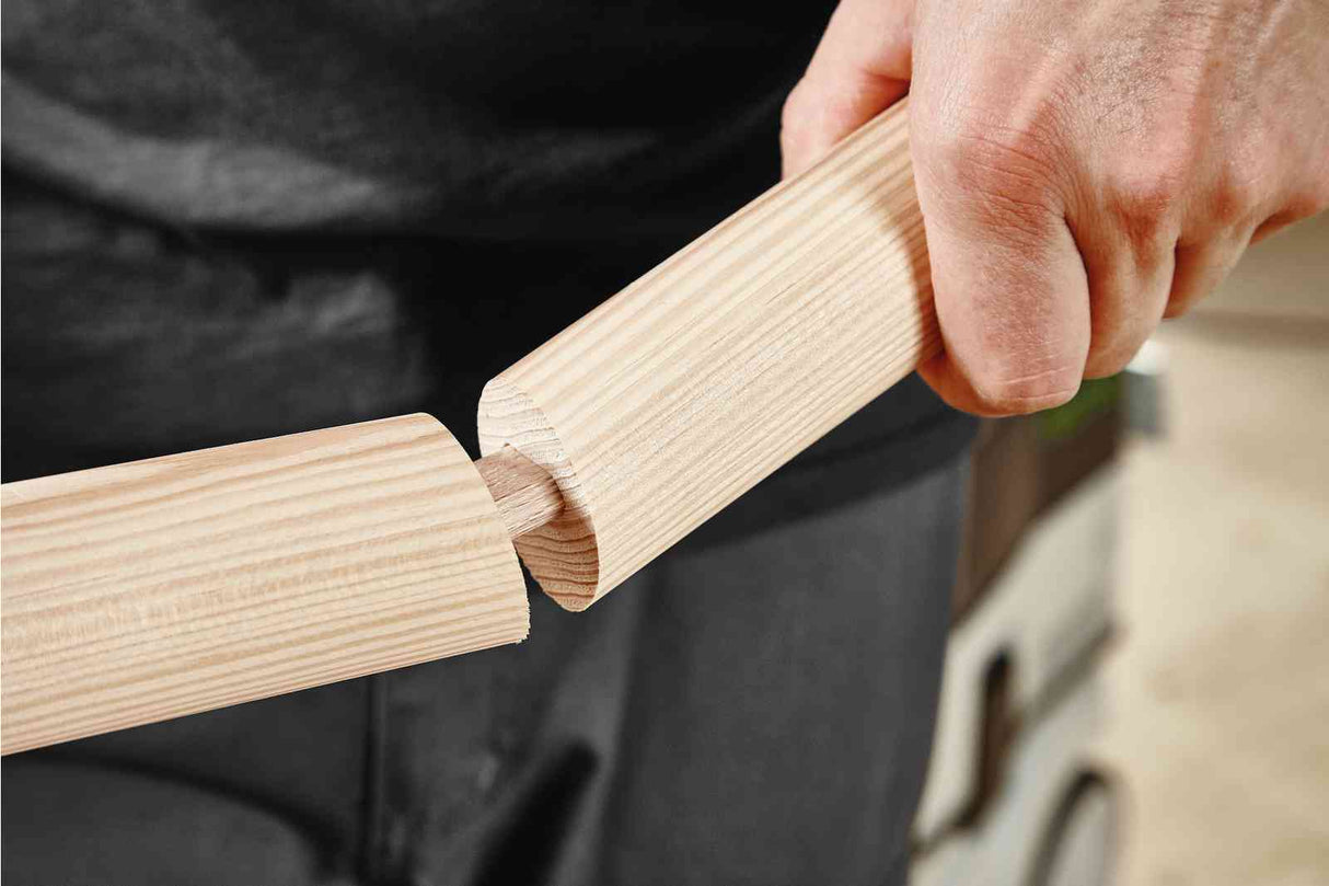 Festool 10mm x 50mm hardwood tenons for DF 500, pack of 85, in Sipo Mahogany. Floating tenons for furniture and cabinetmaking