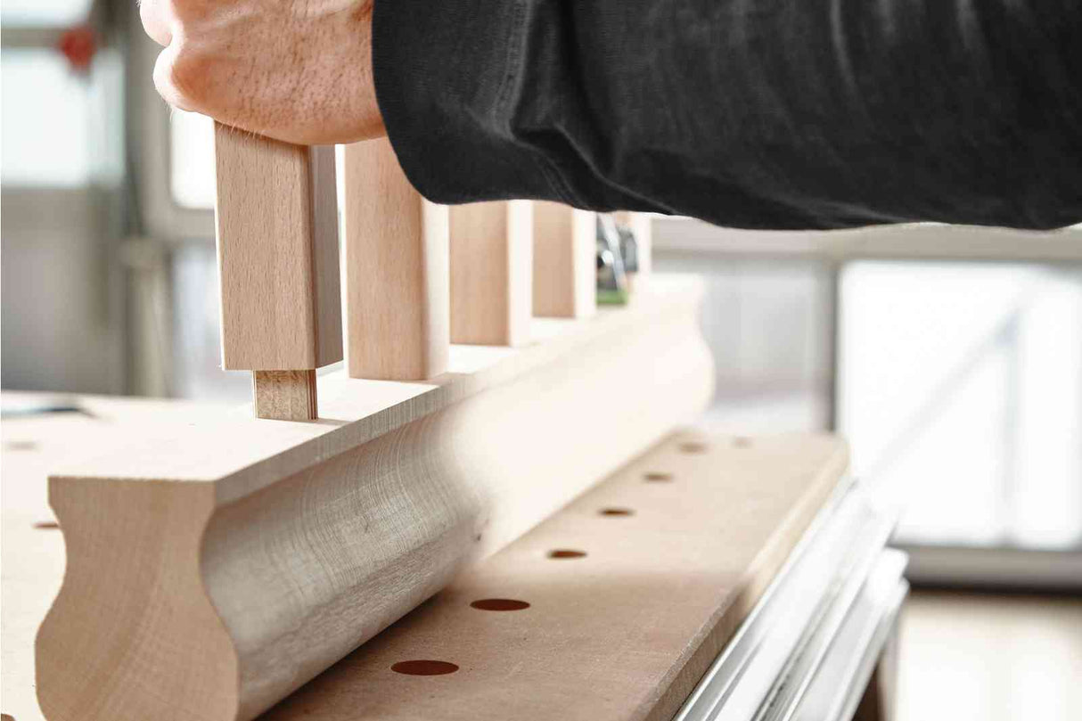 Festool 6mm x 40mm Sipo Mahogany Tenons for DF 500 - Pack of 190, showing precision craftsmanship and quality material