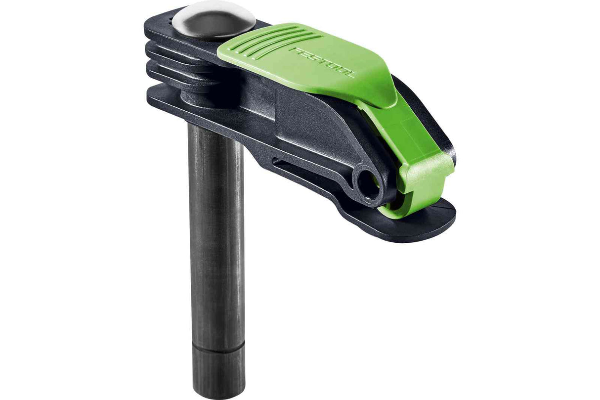 Festool Lever Clamp for MFT Table securing workpiece effortlessly on multifunction table
