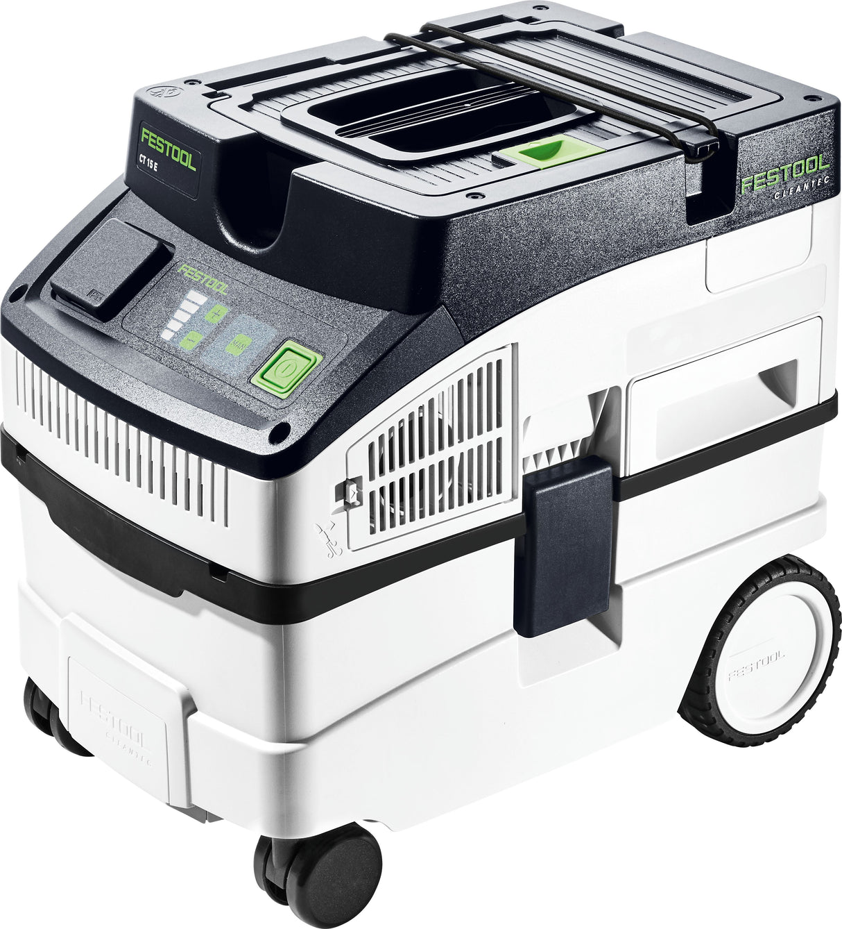 Festool CT 15L HEPA Class Dust Extractor in use on construction site