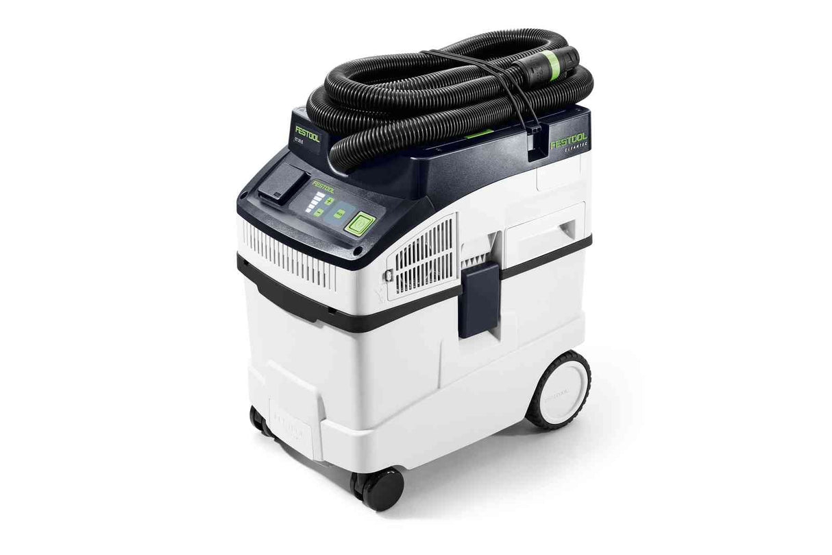 Festool CT 25L Dust Extractor in action at a construction site