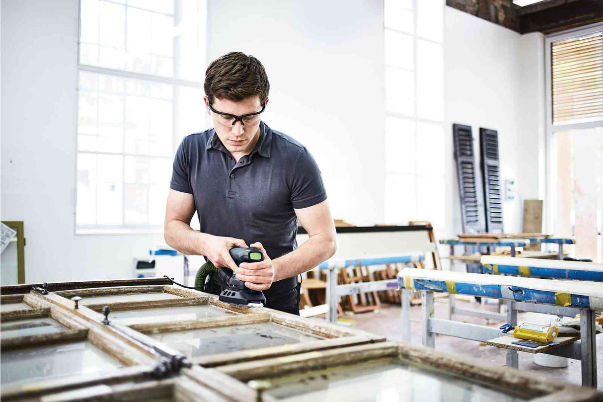 Festool Granat Abrasive Sheet 100mm DELTA Pack of 10 for DTS 400, DTSC 400, DS 400: High-quality abrasive for VOC varnishes