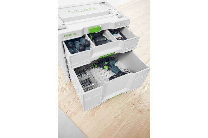 Festool Systainer3 SORTAINER 2 Drawer Storage Box in Australian Woodworking Tools Store