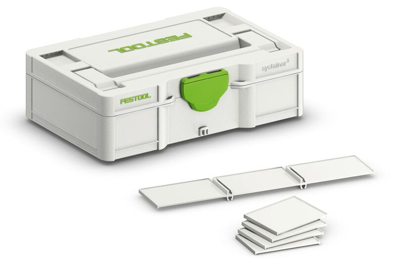 Festool Systainer SYS3 S76 Storage Box: Compact and versatile organiser for small parts and accessories