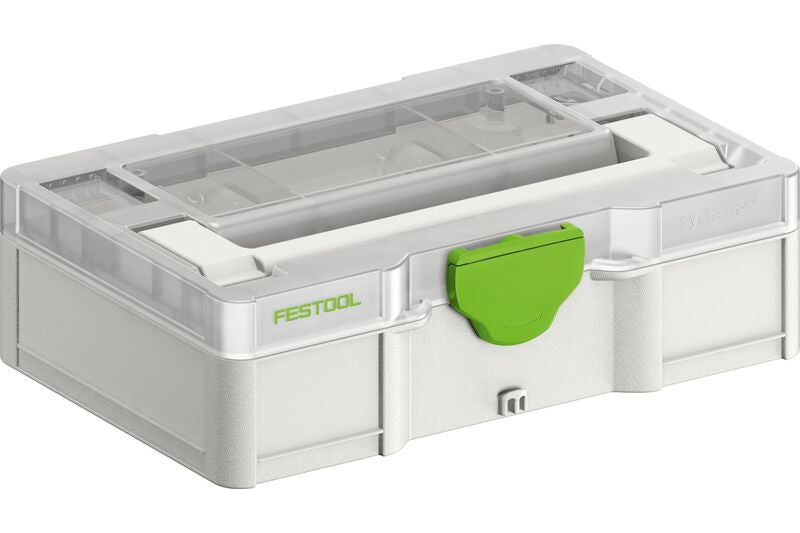 Compact Festool Systainer SYS3 S76 TRA Storage Box with easy transport handle