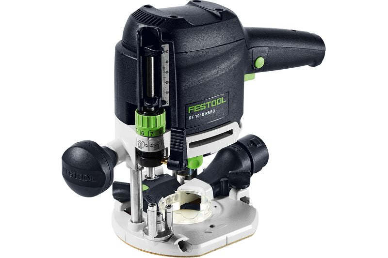 Festool OF 1010R plunge router with LED light ring for precision woodworking
