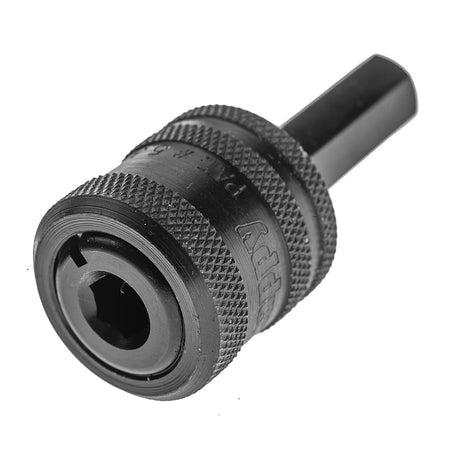Snappy Quick-Change Drill Chuck converting drill into 1/4in Hex Driver, ideal for Australian woodworking projects