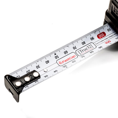 FastCap Measuring Set with Tape Measures, FatBoy Pen, Refill Leads & Tape Mount, angled view
