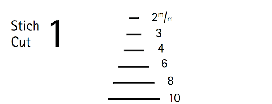 Kirschen Two Cherries #1 Straight Gouge Wood Carving Chisel, high-quality German craftsmanship profile view