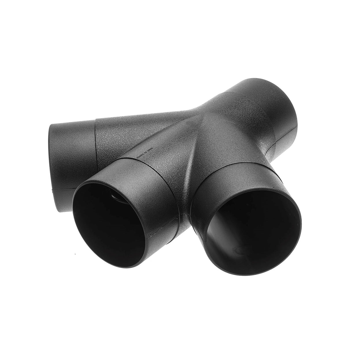 Sherwood 4in Tri-Connector Dust Extraction Hose Fitting 3-Way Junction Adapter in workshop setting
