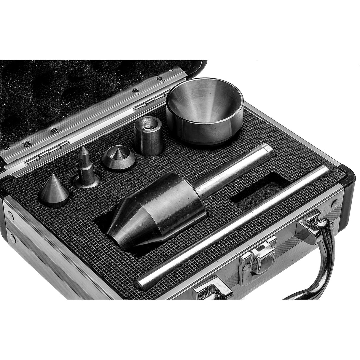 Torquata Live Centre Set MT2 for Wood Lathes triple-stacked bearings inside main bearing housing