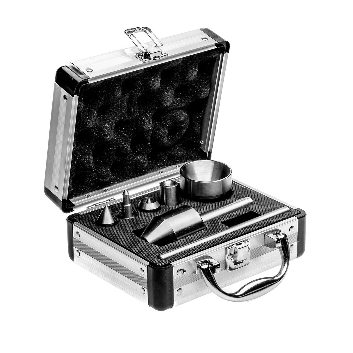 Torquata Live Centre Set MT2 with triple-stacked bearings in bright tool steel housing