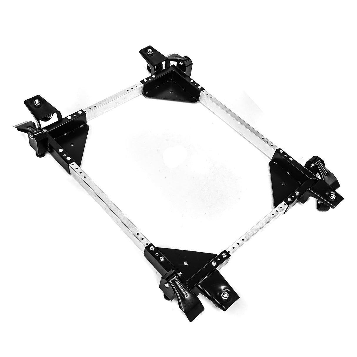 Sherwood Deluxe 400kg Mobile Machine Base Wheel Kit with Swivel Castors and Adjustable Feet