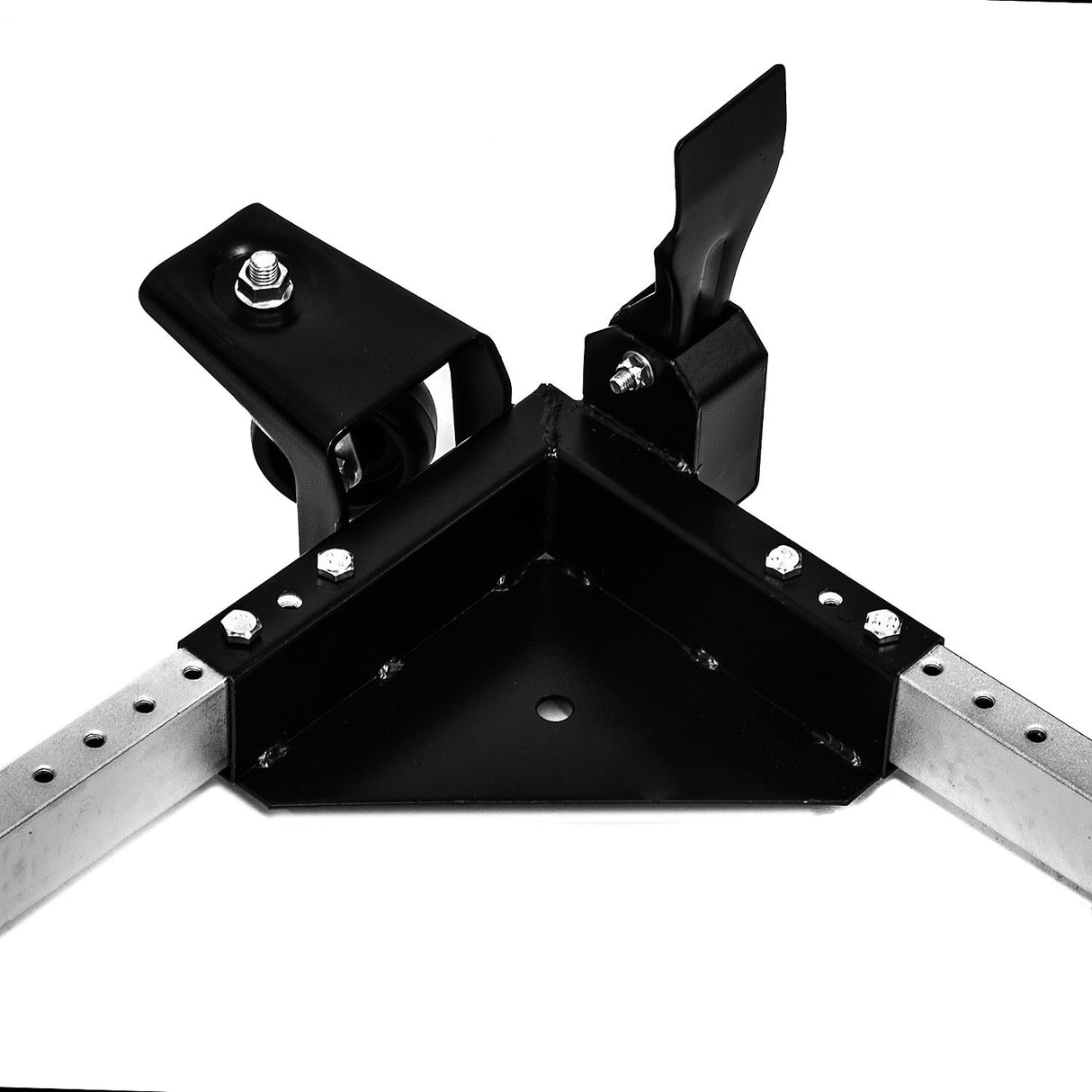 Sherwood Deluxe 400kg Mobile Machine Base Wheel Kit: Four Swivel Wheels with Adjustable Feet for Leveling