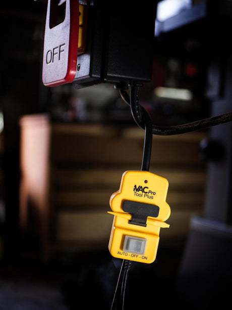 iVac Pro Tool Plus sensor detecting power tool activation